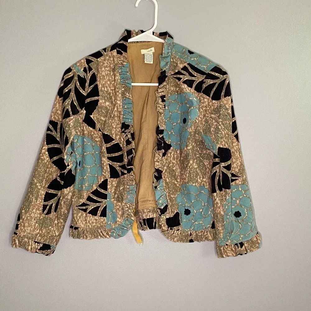 𝅺anthropologie Odille Jacket Size 4